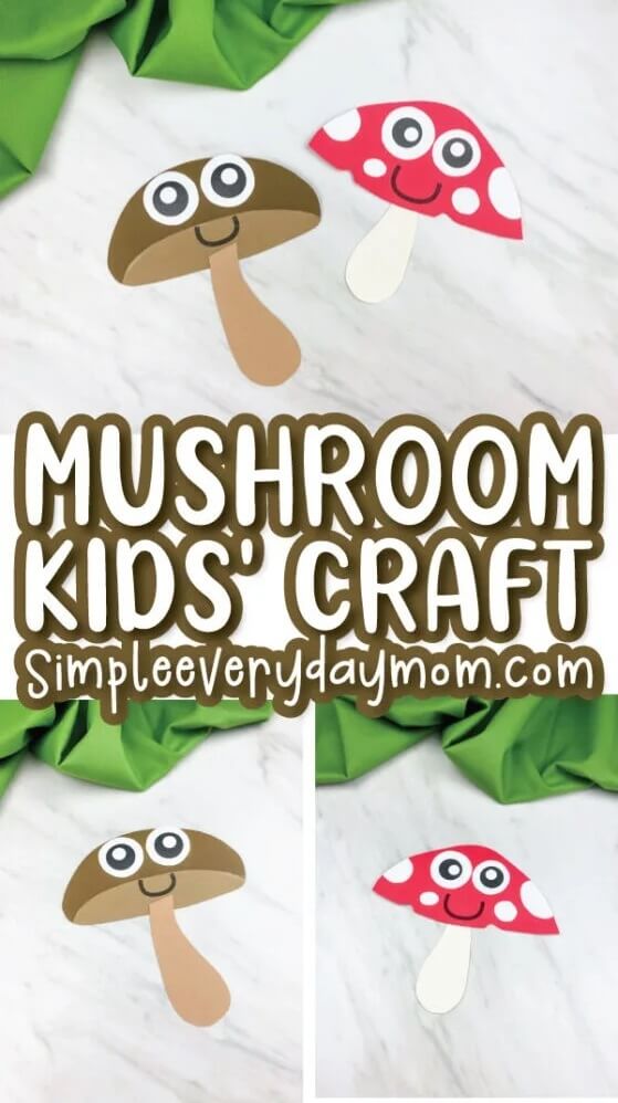 How fun are these mushroom crafts for kids? We've shown you how to make mushrooms out of paper cups, egg cartons, paper bowls and more!