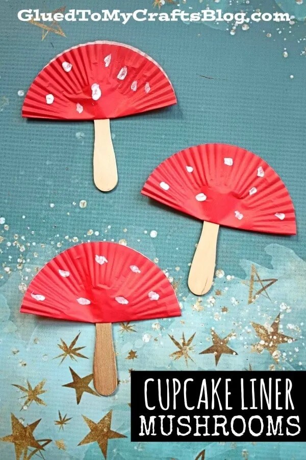 How fun are these mushroom crafts for kids? We've shown you how to make mushrooms out of paper cups, egg cartons, paper bowls and more!