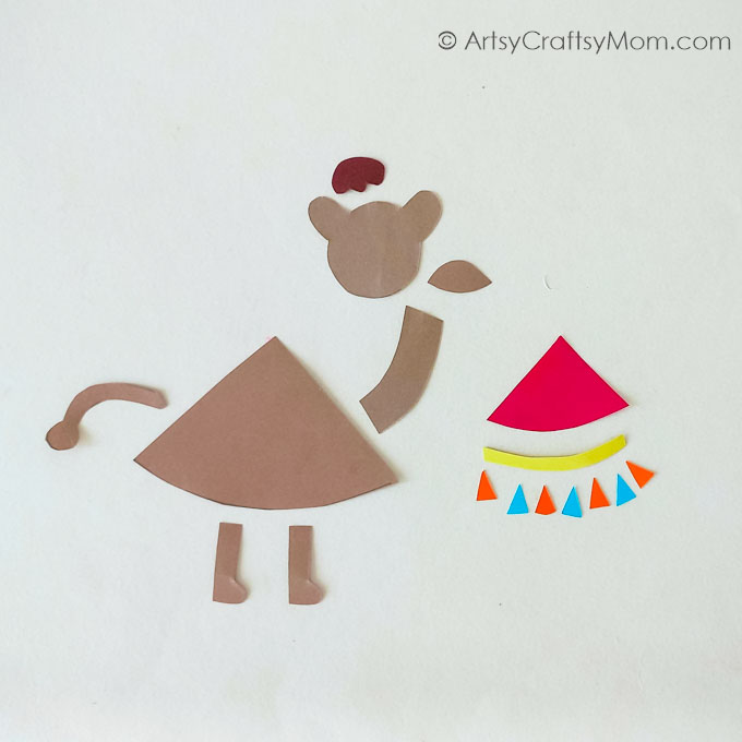 This Camel Corner Bookmark is a lovely little handmade gift for Eid or Back to school! It's easy enough for young kids to make, and fun to use too!