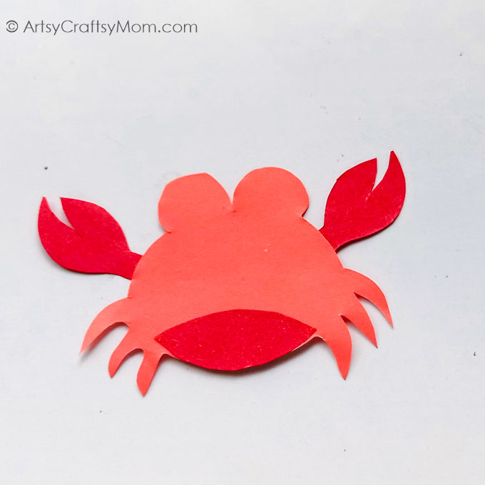 Cute Paper Plate Crab and Turtle Summer Craft for Kids 9 Crab Turtle Summer Craft 7