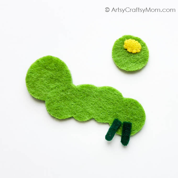 How cute is this felt caterpillar craft? It's a plushie that's easy to make even for kids and sewing beginners, with basic supplies you can easily find!