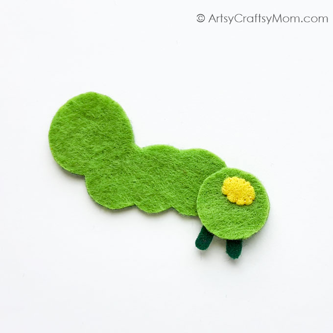 How cute is this felt caterpillar craft? It's a plushie that's easy to make even for kids and sewing beginners, with basic supplies you can easily find!