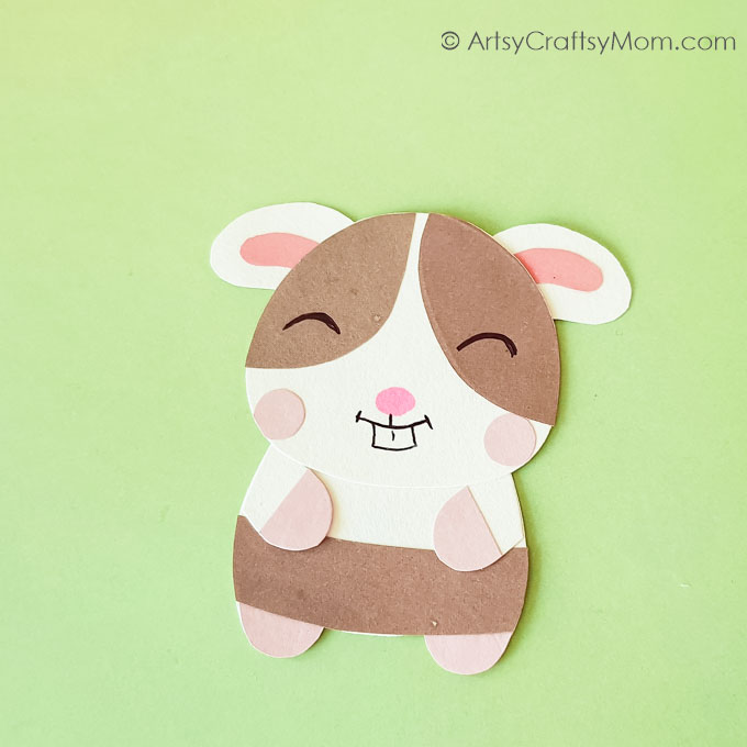 Guniea Pig Hug Bookmark 10