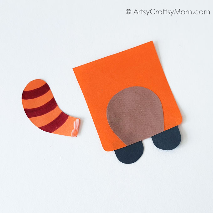 This Cute Paper Bag Red Panda Puppet is perfect for kids to learn more about endangered animals, especially for Endangered Species Day!