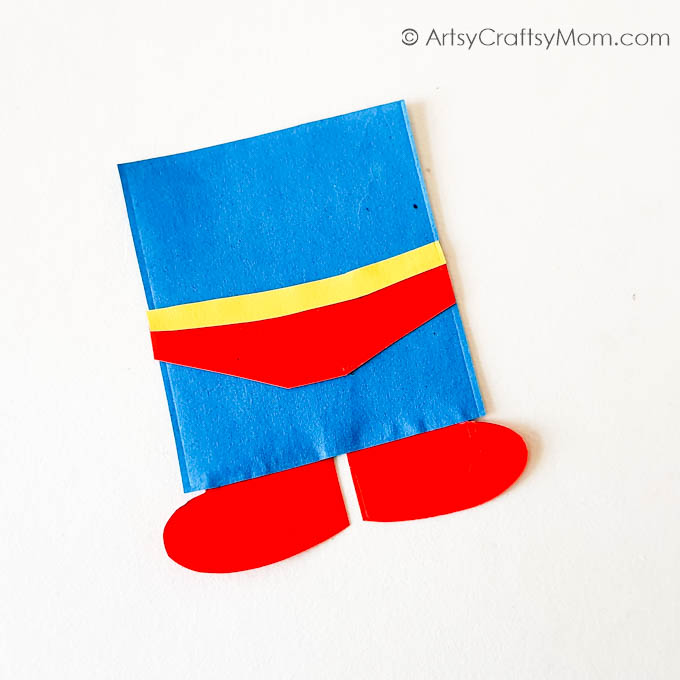 Paper bag Superman 6