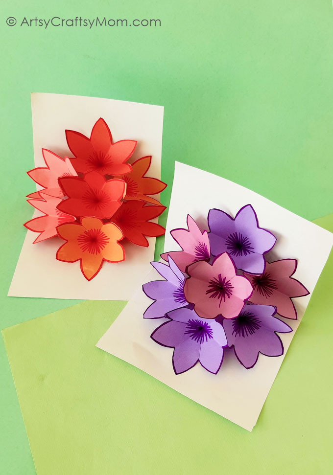 Popup Flower Card FT 1