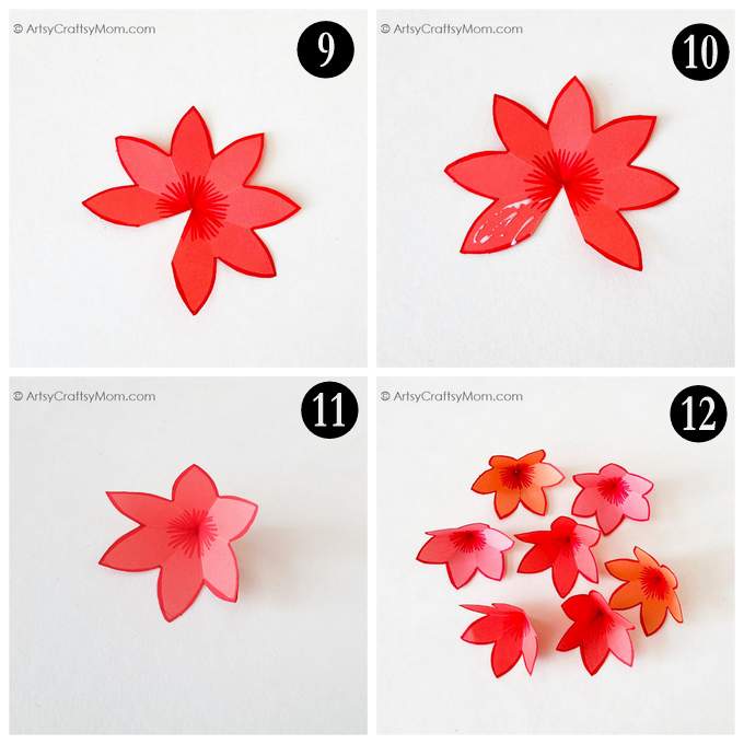 This gorgeous flower popup card is easy to make and is perfect for any occasion - birthdays, Mother's Day, Valentine's Day or just like that!