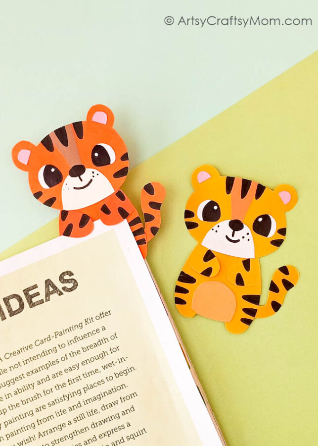 Tiger Hug Bookmarks FT 1