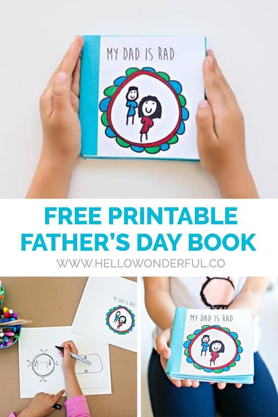 Paper is all you need for these Father's Day Paper Crafts for Kids! Easy and doable suggestions for last-minute Father's Day ideas!