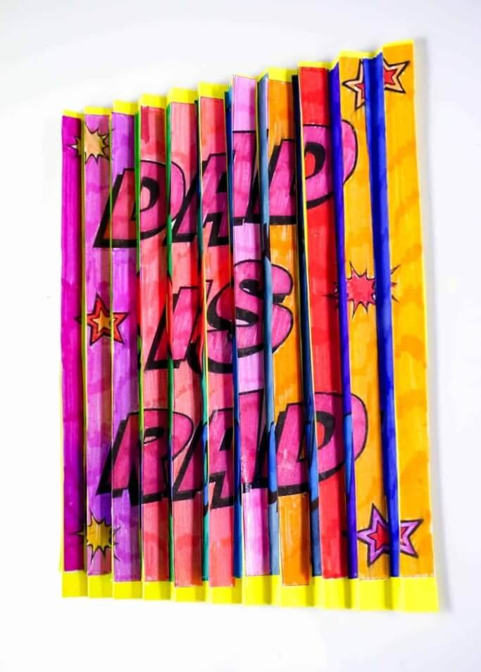 Paper is all you need for these Father's Day Paper Crafts for Kids! Easy and doable suggestions for last-minute Father's Day ideas!