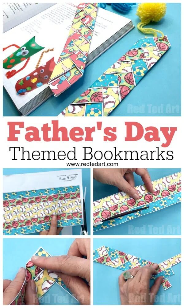 Paper is all you need for these Father's Day Paper Crafts for Kids! Easy and doable suggestions for last-minute Father's Day ideas!