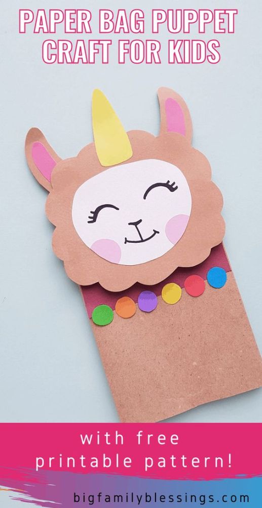 25 DIY Paper Bag Puppets for Pretend Play 27 These DIY Paper Bag Puppets will ensure that kids will never run out of ideas to have fun! Perfect for pretend play for kids of all ages!