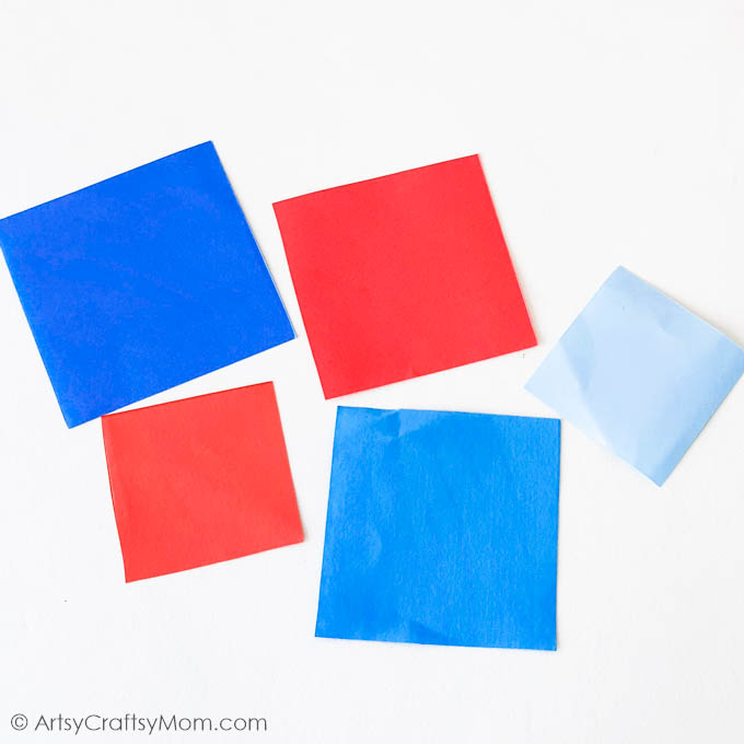 This 4th Of July Star Wreath Paper Craft is perfect for your Independence Day celebrations, celebrating the colors of the American flag!