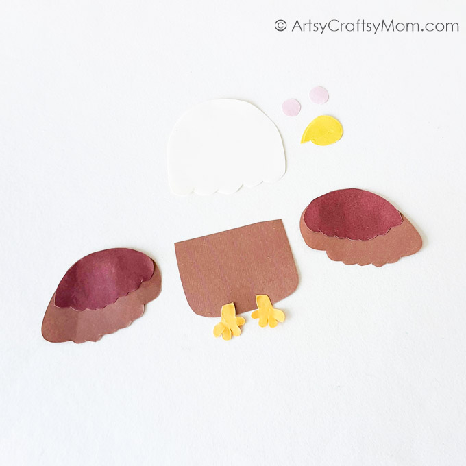 Here's a DIY American Bald Eagle corner bookmark that pays tribute to the magnificent bald eagle, a celebrated emblem of the United States.