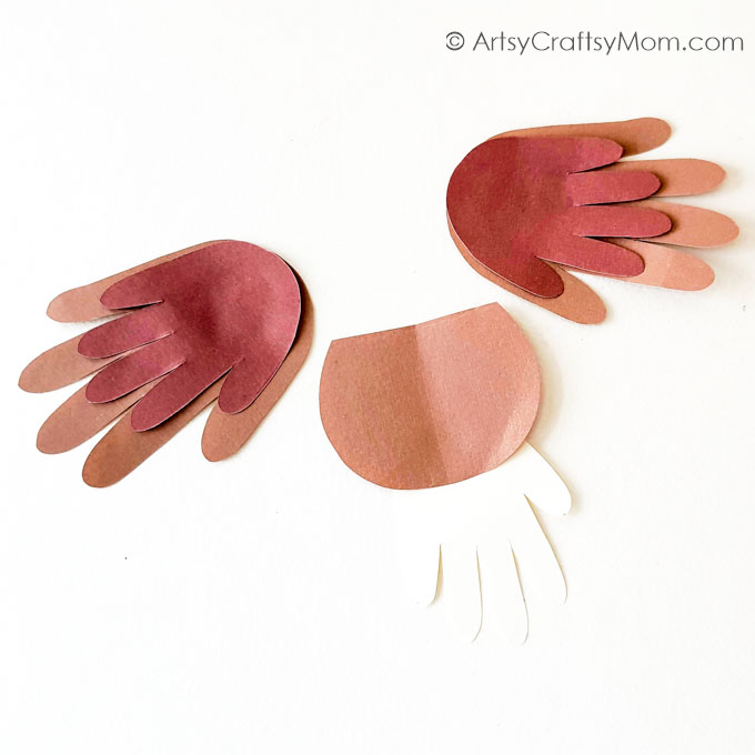 This American Eagle Handprint Craft is a cute little festive keepsake for kids to make! Perfect for American Bald Eagle Day or the Fourth of July.