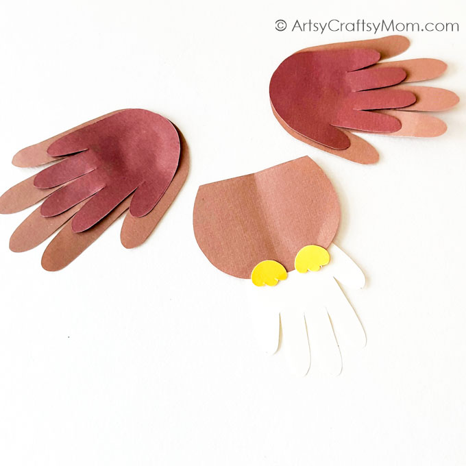 This American Eagle Handprint Craft is a cute little festive keepsake for kids to make! Perfect for American Bald Eagle Day or the Fourth of July.