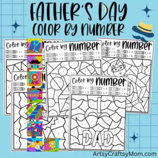 Fathers Day Color By Number
