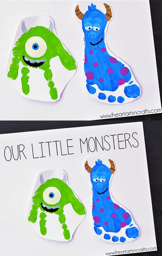These Handprint Crafts for Kids are perfect for some fine motor skill practice and also turn out to be adorable keepsakes for any occasion!
