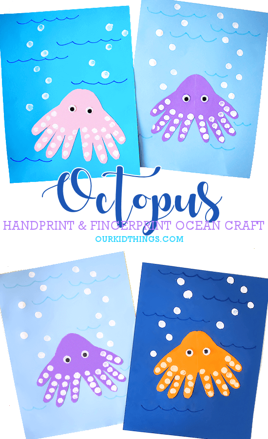 These Handprint Crafts for Kids are perfect for some fine motor skill practice and also turn out to be adorable keepsakes for any occasion!