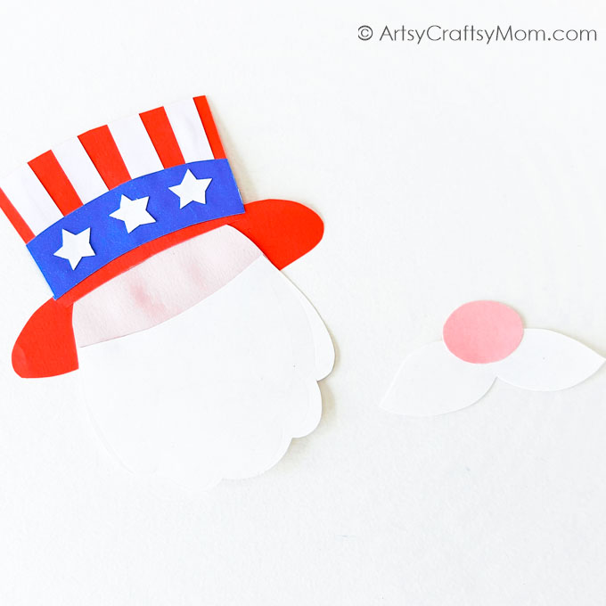 This 4th Of July Gnomes Papercraft is perfect for little kids to make this season! Use as a puppet or as a bookmark as you celebrate this great day!