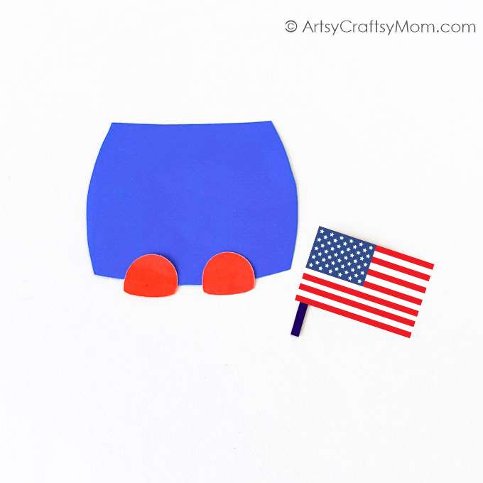This 4th Of July Gnomes Papercraft is perfect for little kids to make this season! Use as a puppet or as a bookmark as you celebrate this great day!