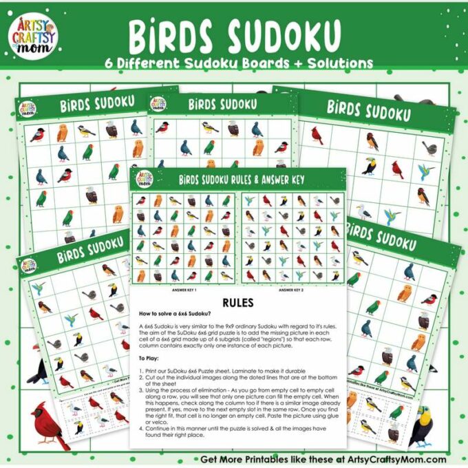 Bird Themed Sudoku