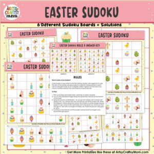 Easter Themed Printable Sudoku Game