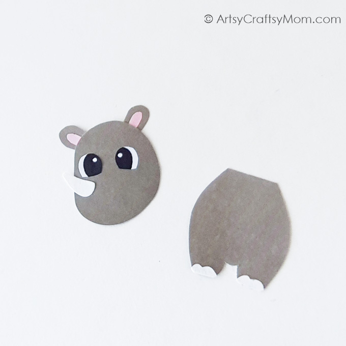 Rhino Hug Bookmark 4