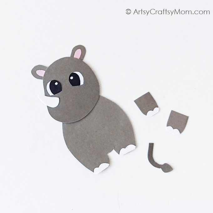 Rhino Hug Bookmark 5