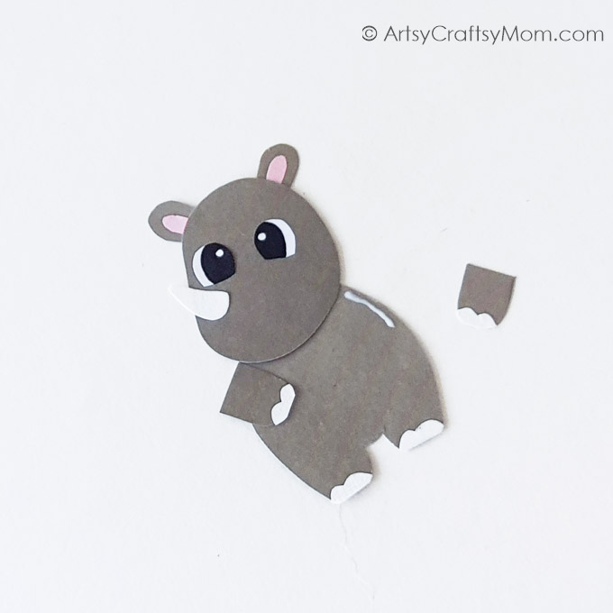 Rhino Hug Bookmark 6