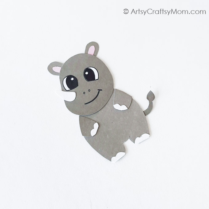 Rhino Hug Bookmark 8