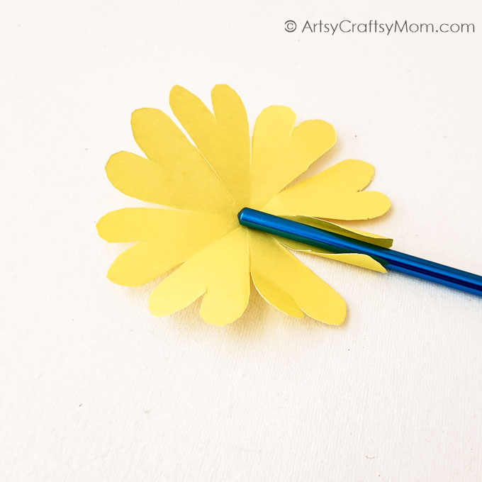 Pretty Paper Marigold Craft for Kids 10 paper marigold 8