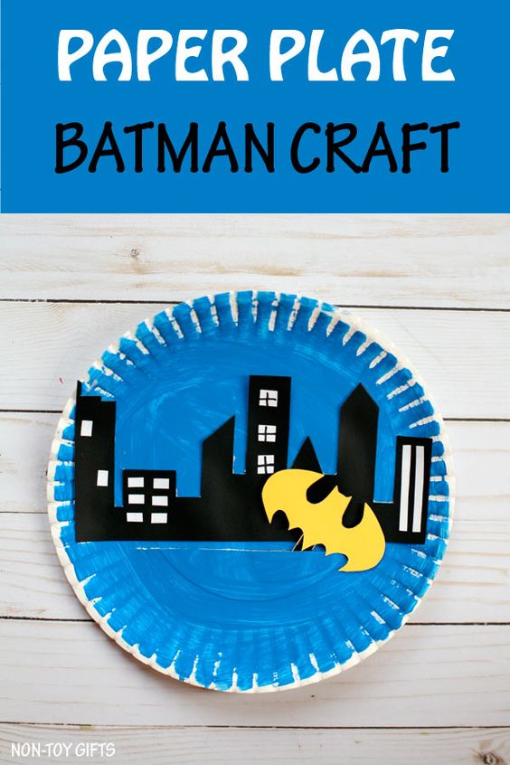 10 Bombastic Batman Crafts for Kids 5 Here are 10 Batman Crafts for Kids that are just what you need for Batman Day on 16th September! Grab your mask, don your cape and let's craft!