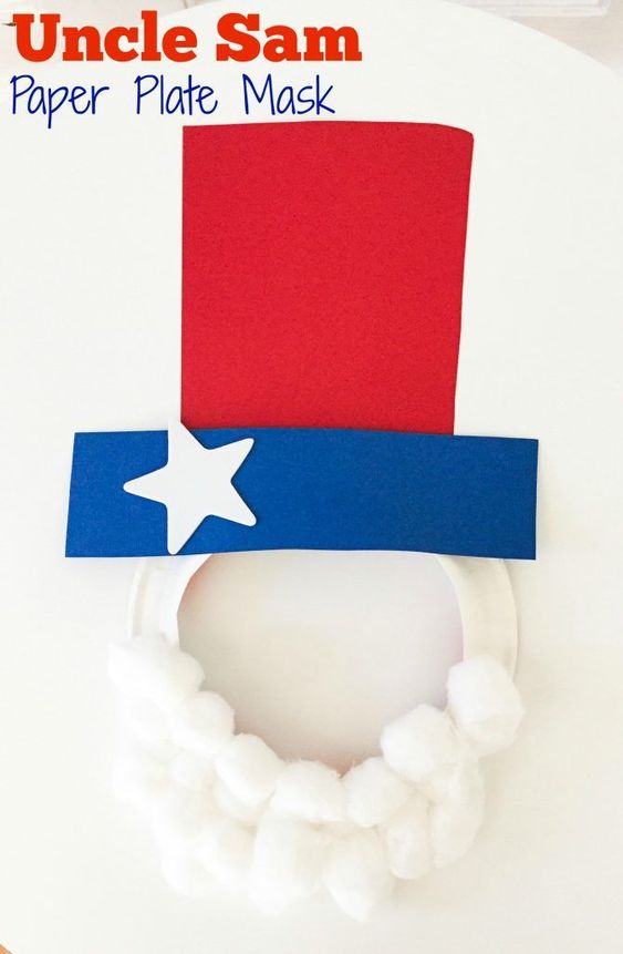 Here are some fun and easy Uncle Sam Crafts for Kids that are perfect for Uncle Sam Day on 13th September! Also great for other patriotic days!