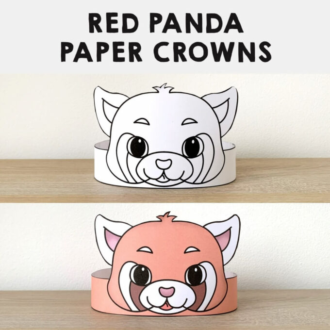 10 Cute and Easy Red Panda Crafts for Kids