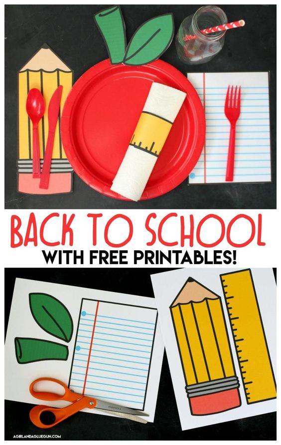 Here are some Bright and Colorful Back to School Printables to help you prep for the new school year! Print extras for your friends and classmates!