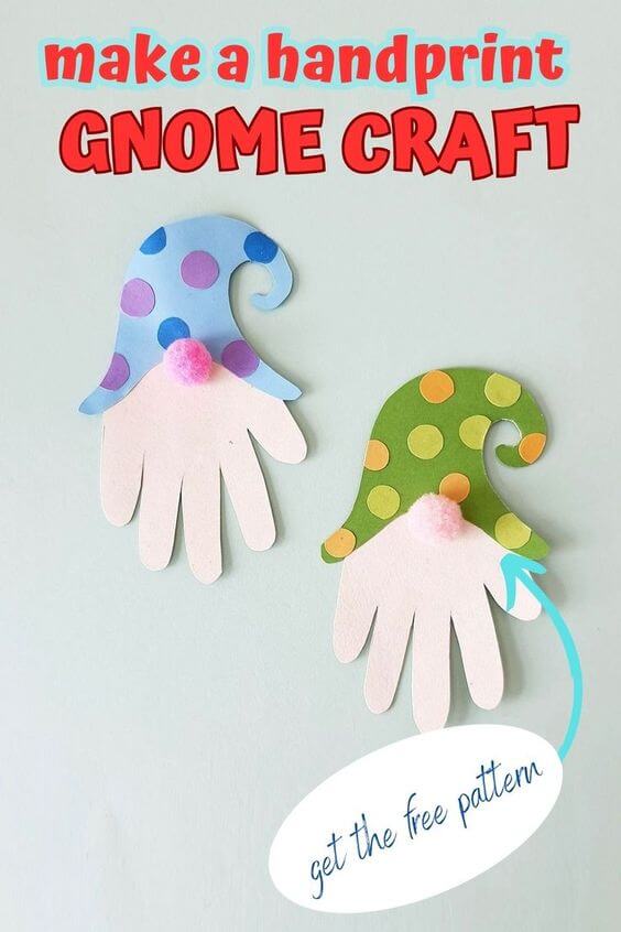 These gnome crafts for kids are perfect for Fall - which is also gnome season! Make gnomes out of paper plates, cardboard tubes, sticks & more!