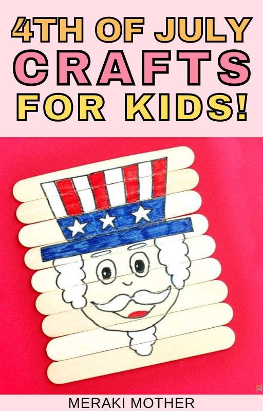 Here are some fun and easy Uncle Sam Crafts for Kids that are perfect for Uncle Sam Day on 13th September! Also great for other patriotic days!