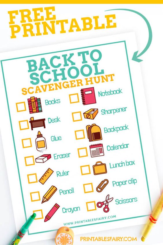 Here are some Bright and Colorful Back to School Printables to help you prep for the new school year! Print extras for your friends and classmates!
