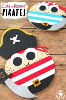 15 Playful Pirate Crafts for Kids - ArtsyCraftsyMom | Kids Art & Craft ...
