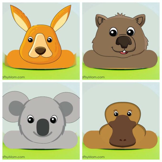 Australian animal Headbands