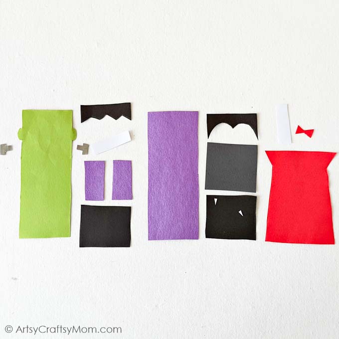 Get ready for Halloween with this Halloween bookmarks papercraft! Featuring multiple Halloween characters, kids will love making and using them!