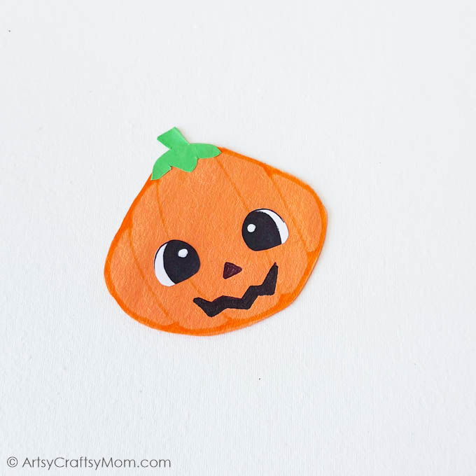 Halloween Corner Bookmarks Step 3