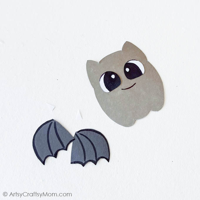 Halloween Corner Bookmarks Step 4