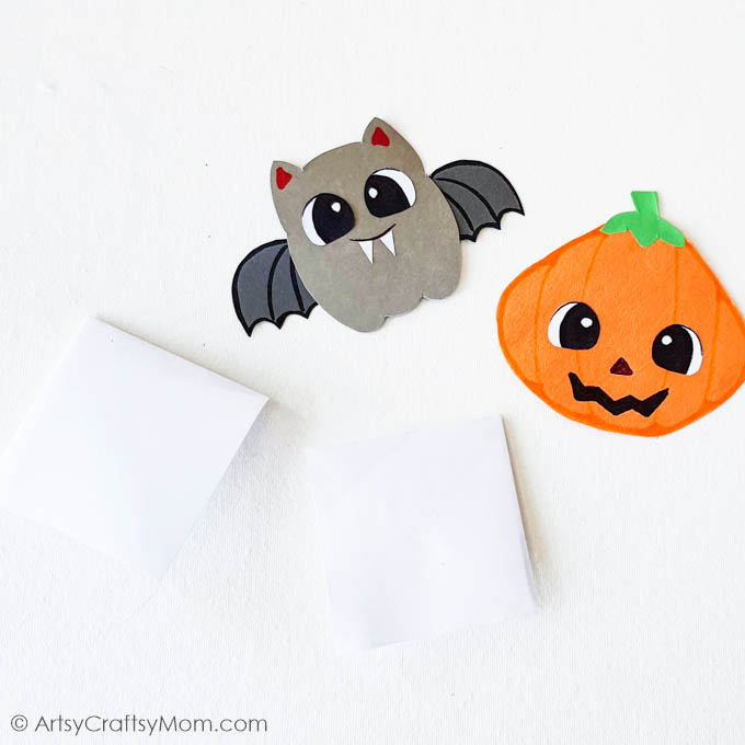Halloween Corner Bookmarks Step 6