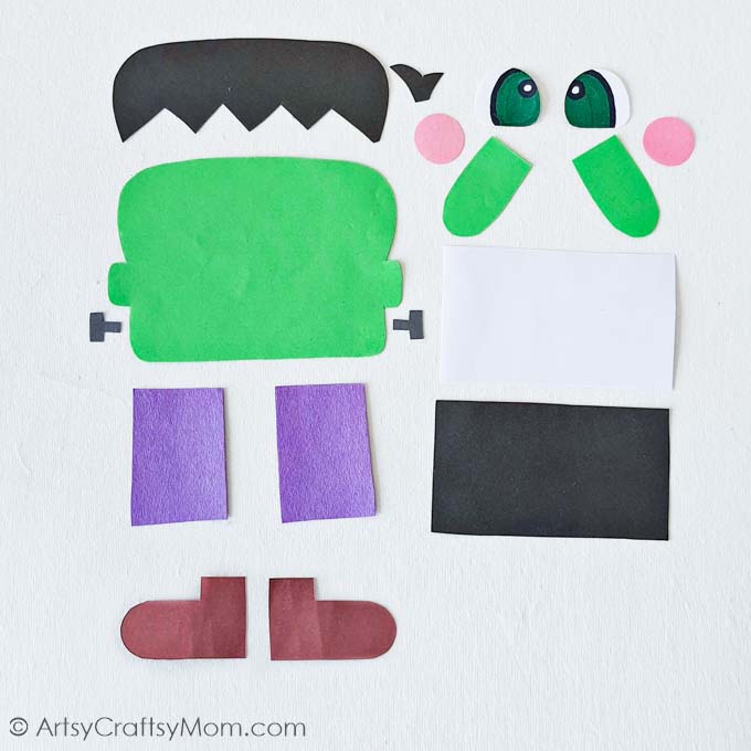 Make this paper bag Frankenstein puppet the star of your Halloween puppet show this year! Go ahead and create a hilarious version of the original!