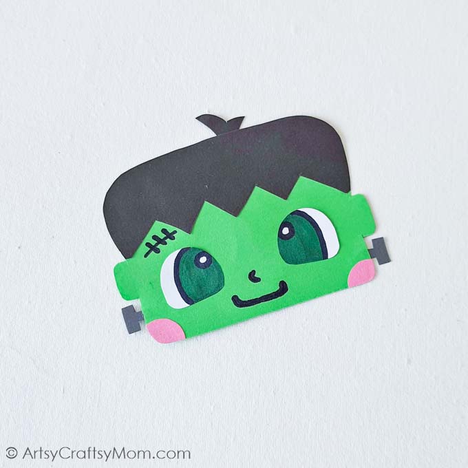 Make this paper bag Frankenstein puppet the star of your Halloween puppet show this year! Go ahead and create a hilarious version of the original!