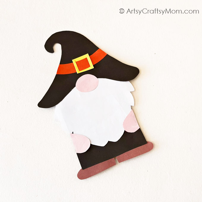 Paper Bag Halloween Gnome Puppet 8 Here's a cute Paper Bag Halloween Gnome Puppet to add some fun to your Halloween show this year! Make them the heroes, villains or sidekicks!