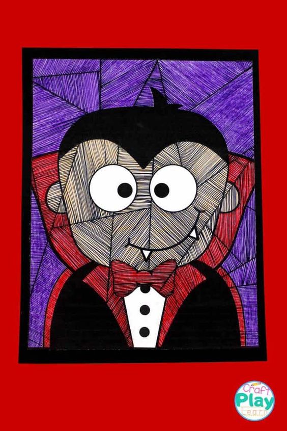 Let's get crafty with these fun Dracula Crafts for Kids! With scary season coming up, we're all set to celebrate our favorite Halloween characters!