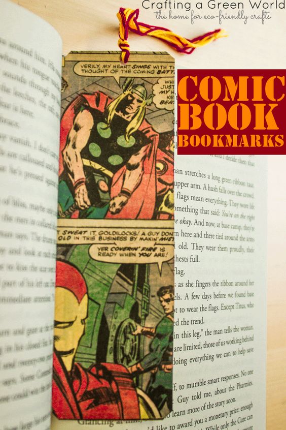 15 Cheerful Comic Book Crafts for Kids